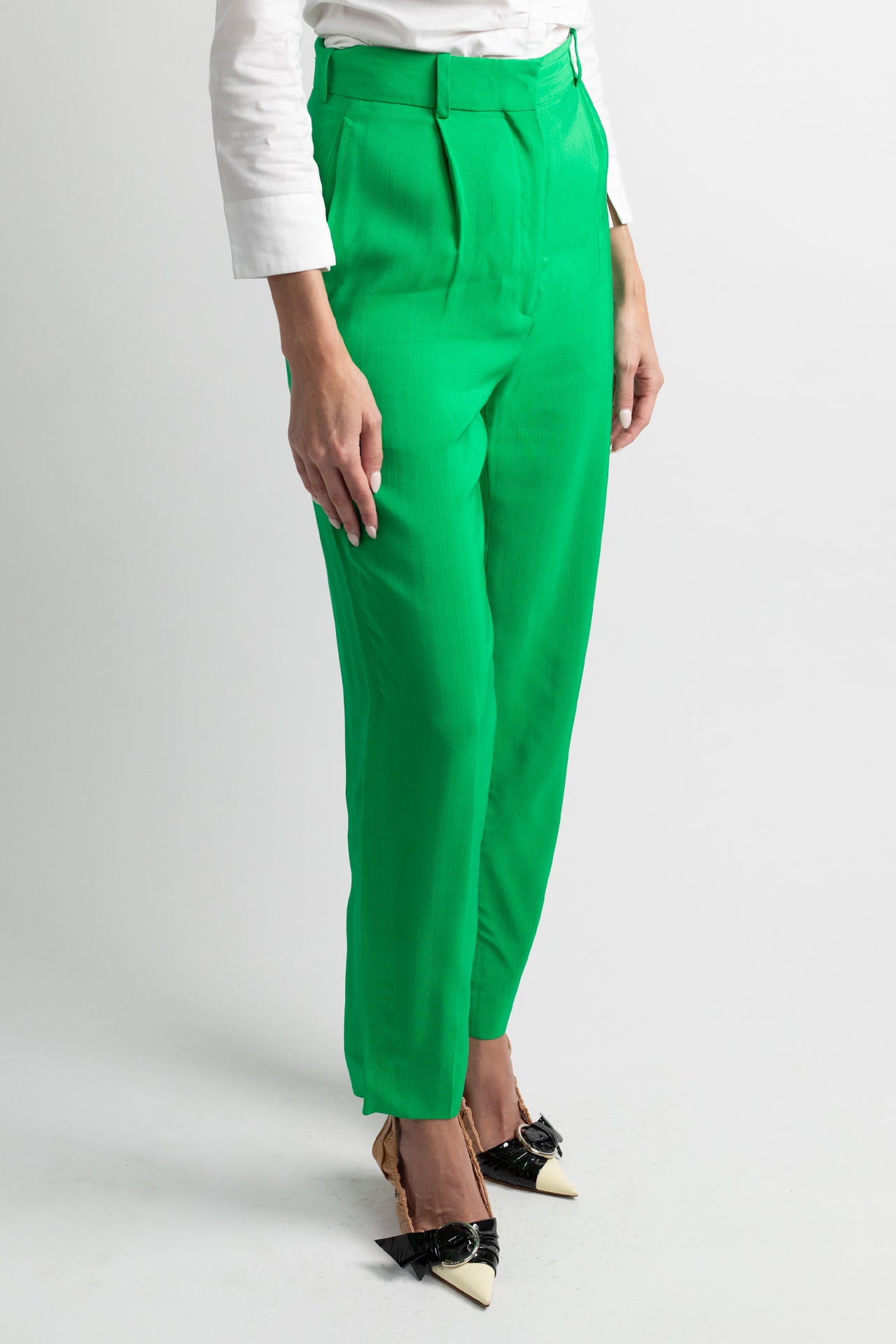 Emerald Green Sandro Trousers