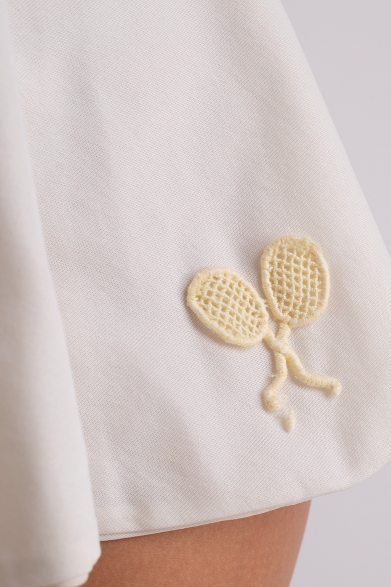 Vintage White Mini Tennis Dress