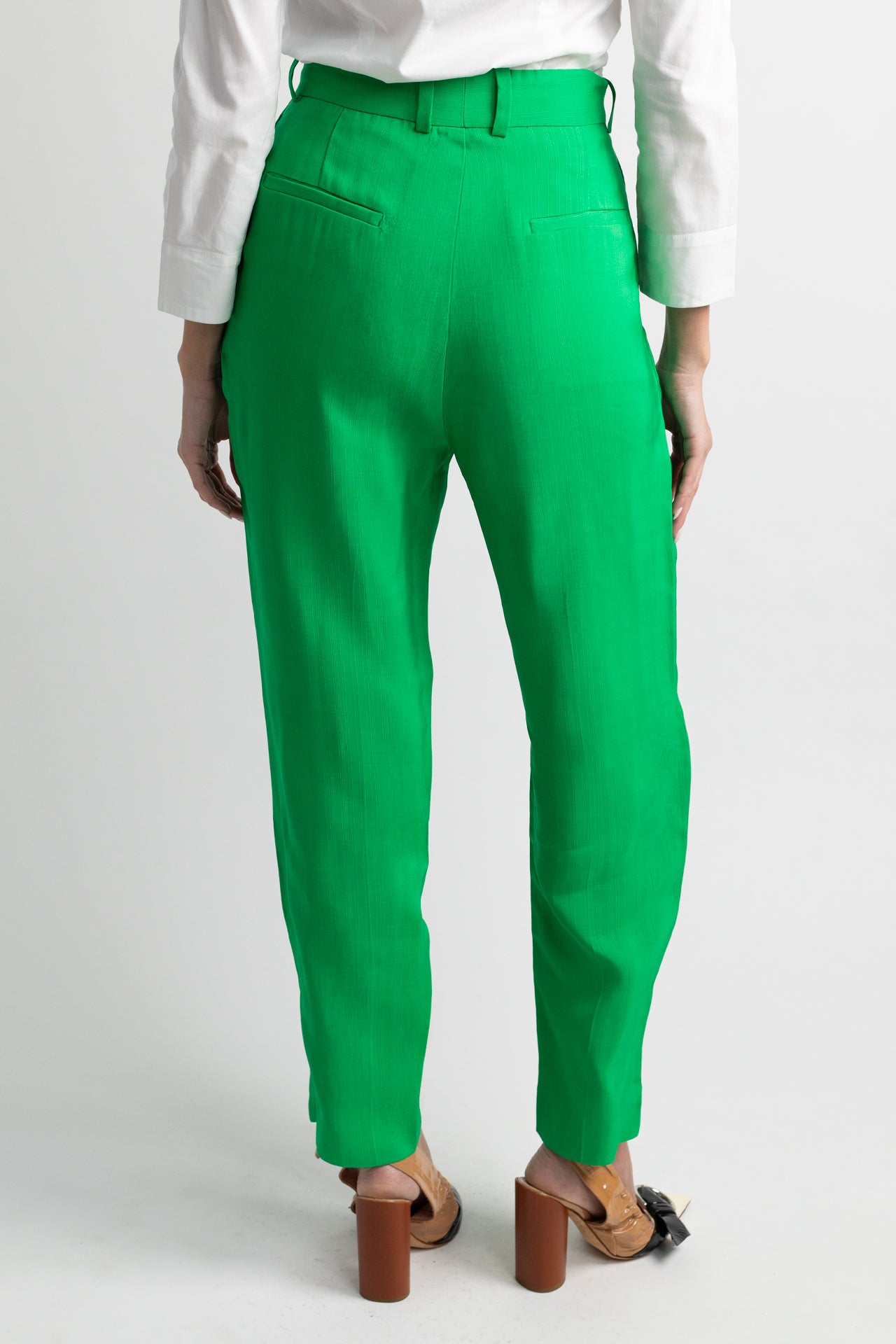 Emerald Green Sandro Trousers