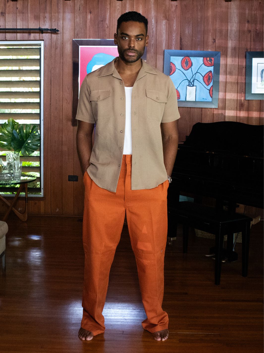 Dickies Orange Trouser Pants