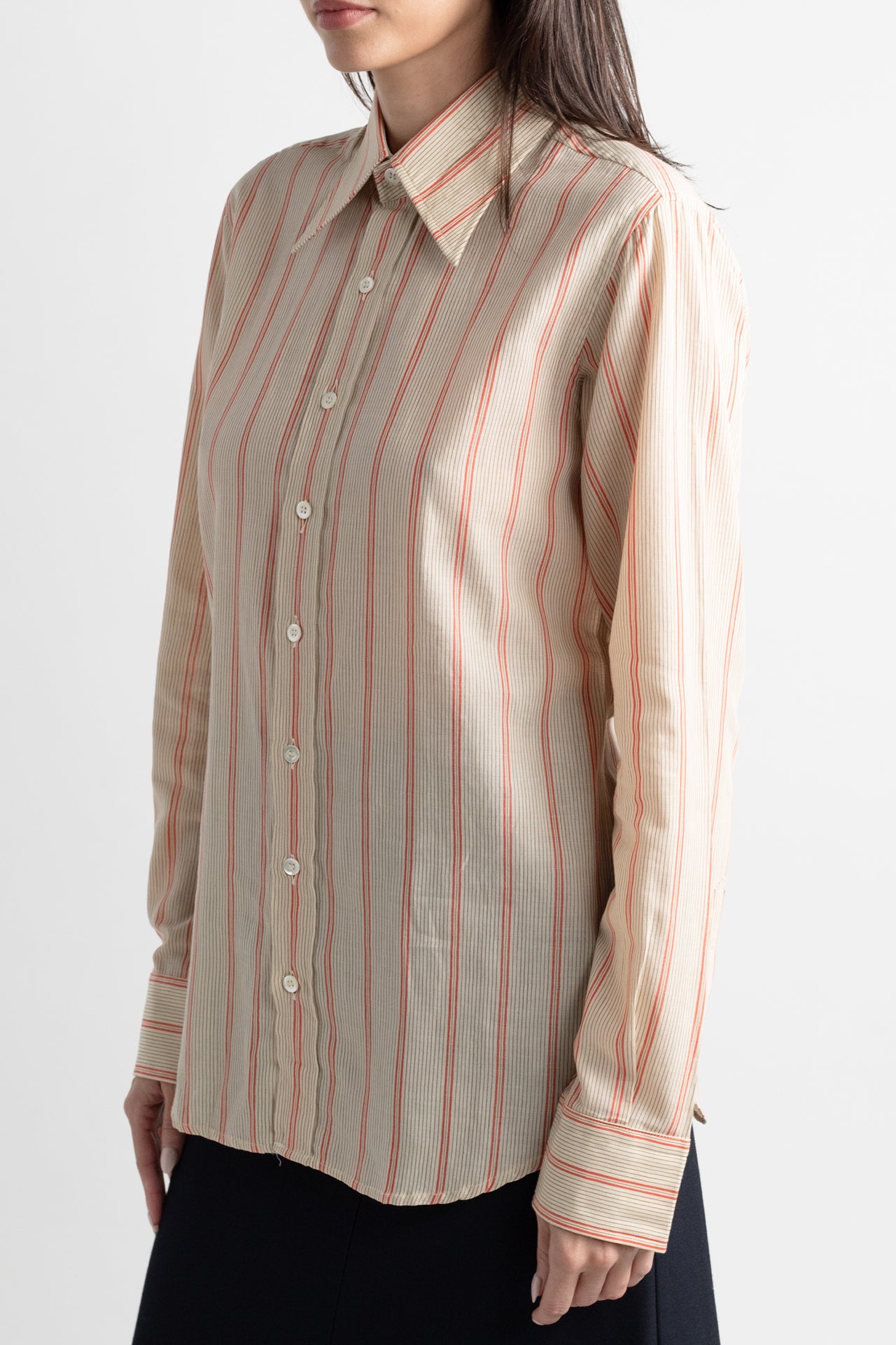 Vintage Striped Button Down