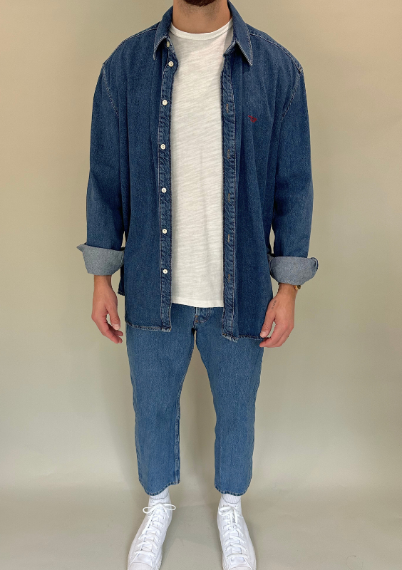 Diesel Denim Button Down Shirt