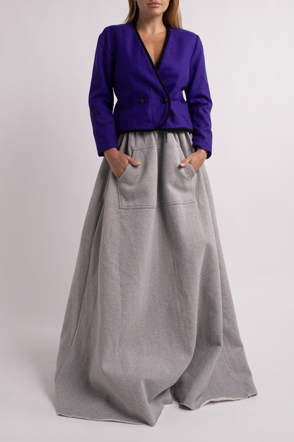 Jersey Knit Maxi Skirt