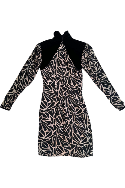 Vintage Emanuel Ungaro Long Sleeve Mini Dress