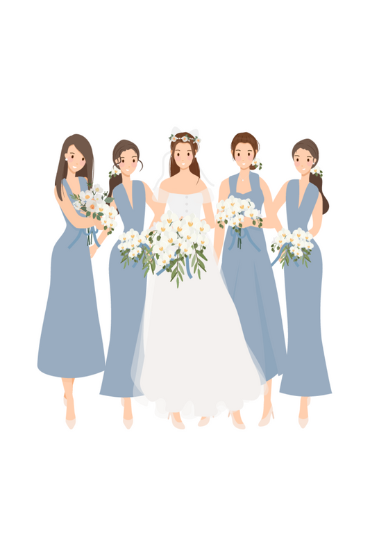 Bridesmaid Styling Package