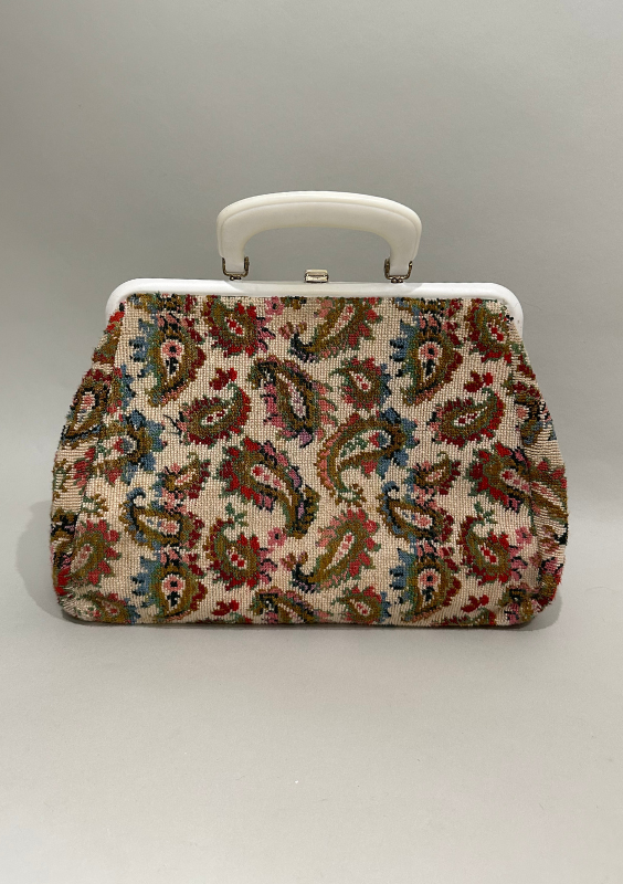 Vintage Paisley Woven Bag