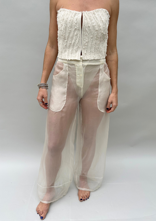 La Perla Vintage Sheer Pants