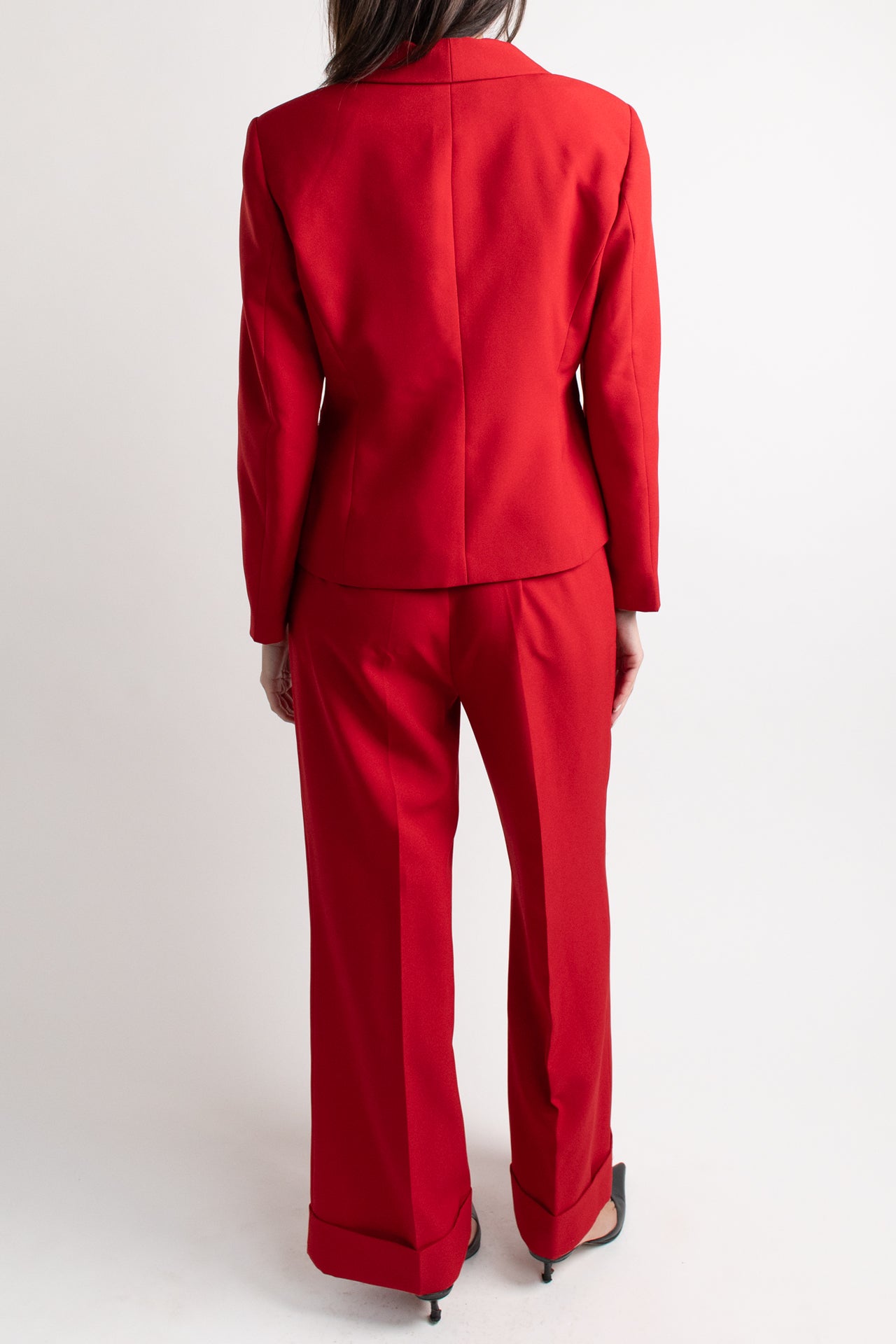 Red Vintage Suit Set