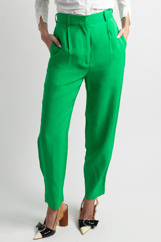 Emerald Green Sandro Trousers