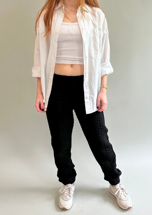 Alexis Quilted Jogger Pants