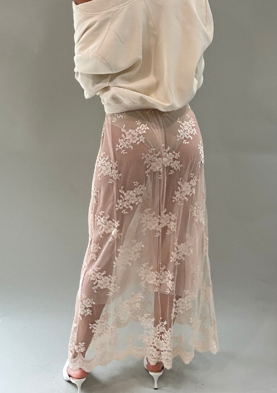 Vintage Claire Pettibone 1990's Lace Slip Dress