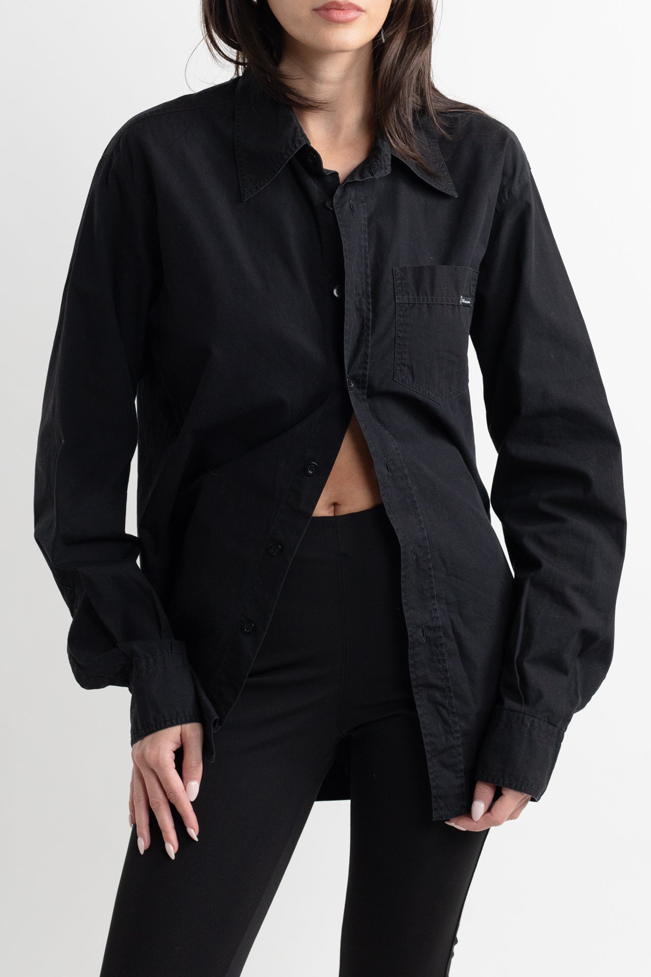 Dolce & Gabbana Black Button Down