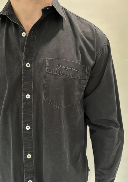 Jacquemus Black Button Down Shirt