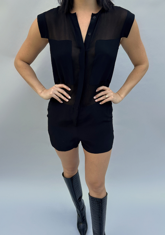 Alexander Wang Silk Romper