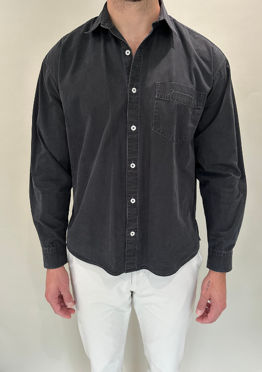 Jacquemus Black Button Down Shirt