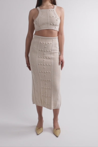 Alice McCall Two Piece Knit Skirt Set